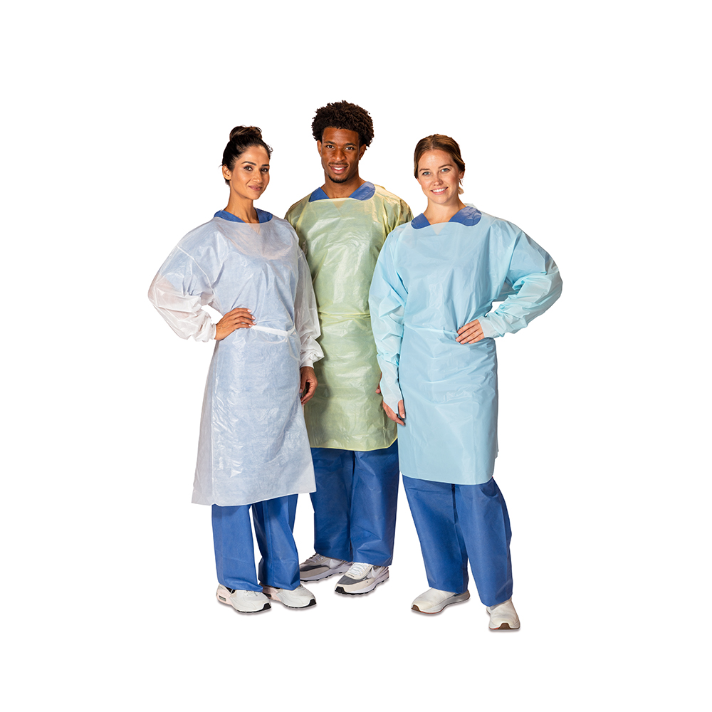 Disposable Isolation Gown AAMI Level 4 Chemo (100 Gowns/Case) — V12 Health®